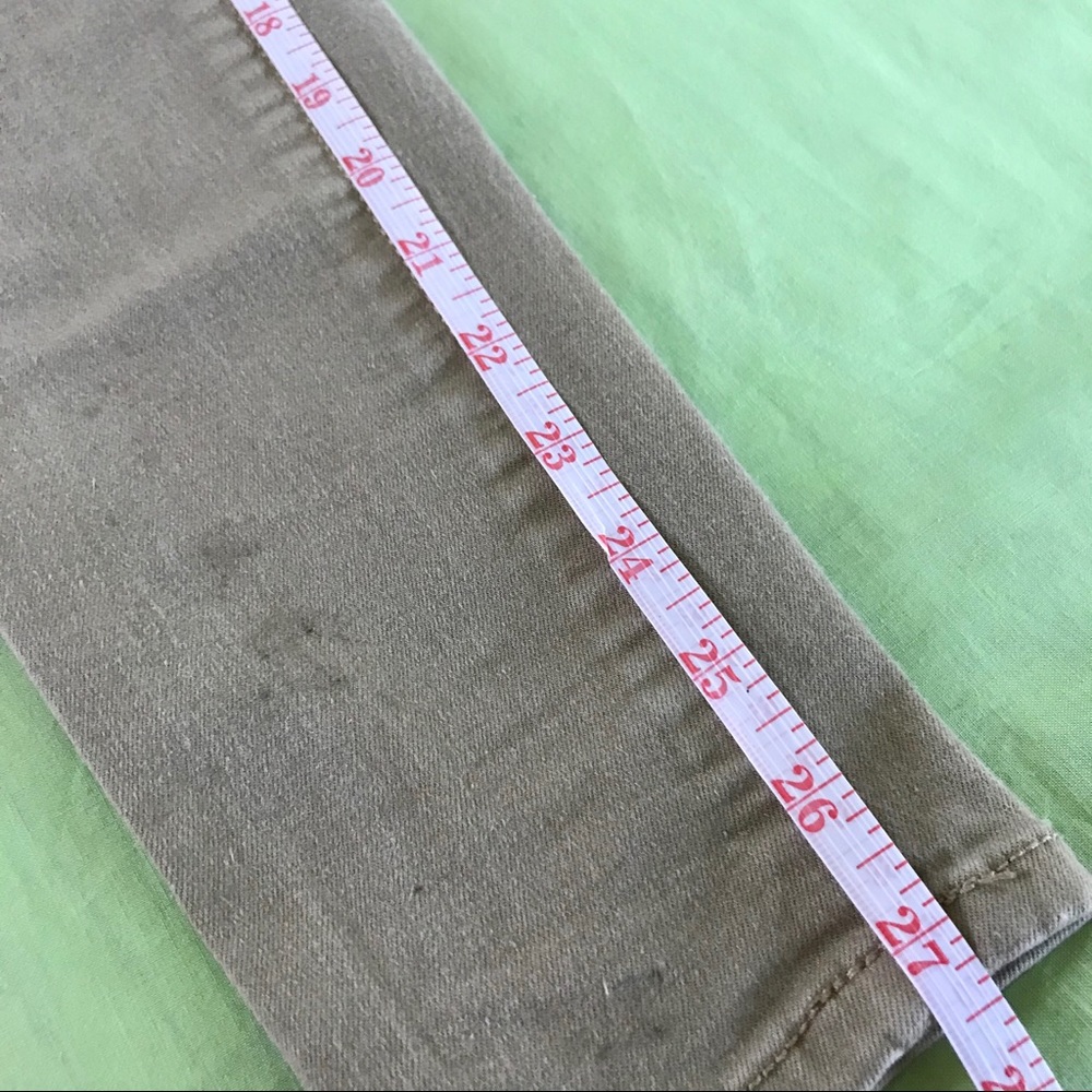 👖3/$27 Khaki Skinny Jeggings - Picture 6 of 7